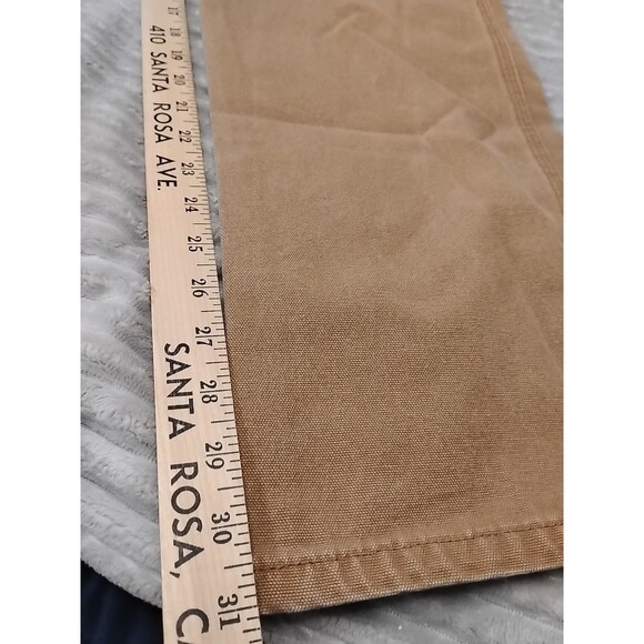 Dickies Carpenter camel khaki jeans mens 30 X 32 workwear - Picture 9 of 14